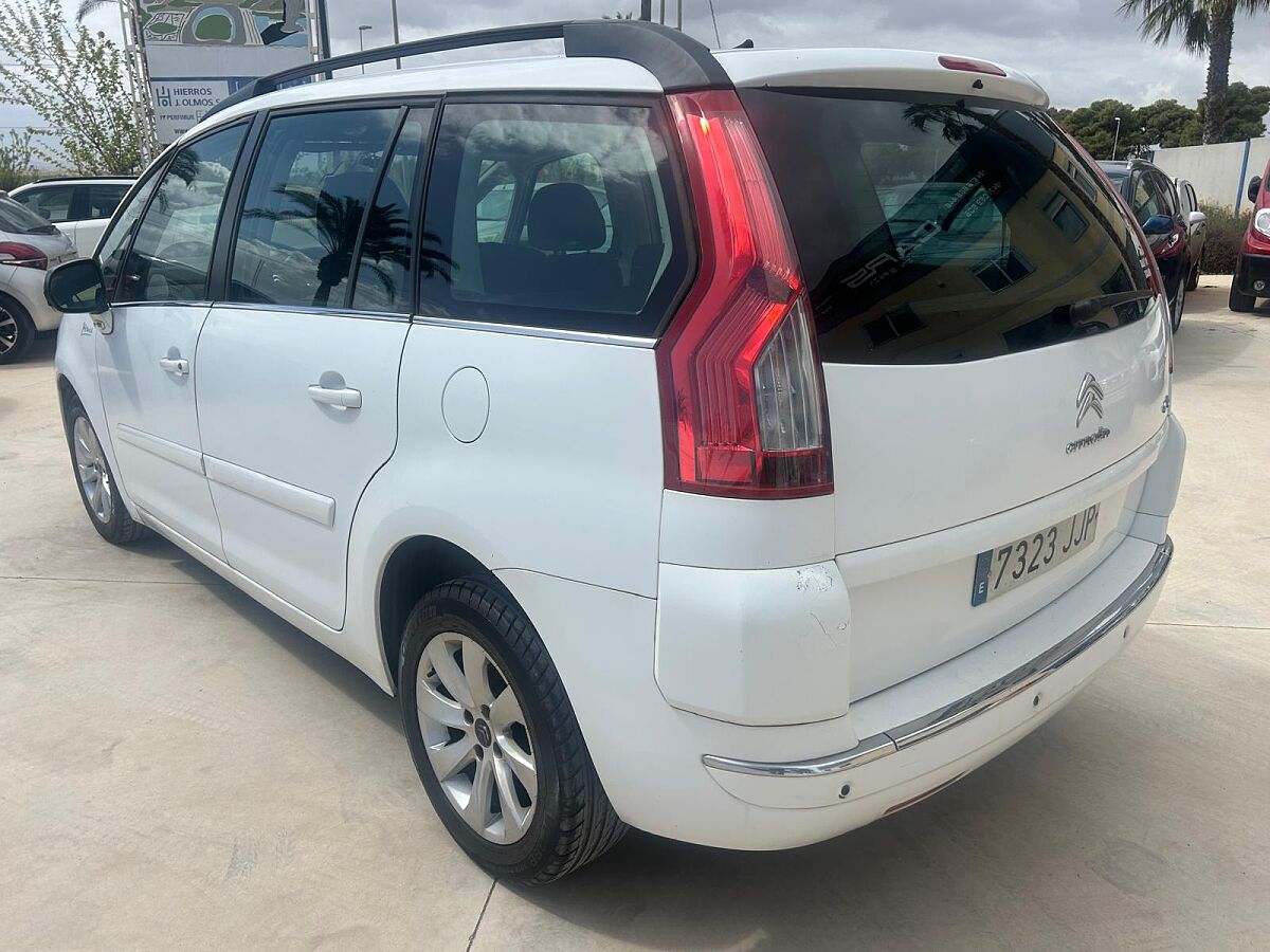 CITROEN C4 GRAND PICASSO EXCLUSIVE 1.6 E-HDI AUTO SPANISH LHD IN SPAIN 95K 7 SEATS 2011